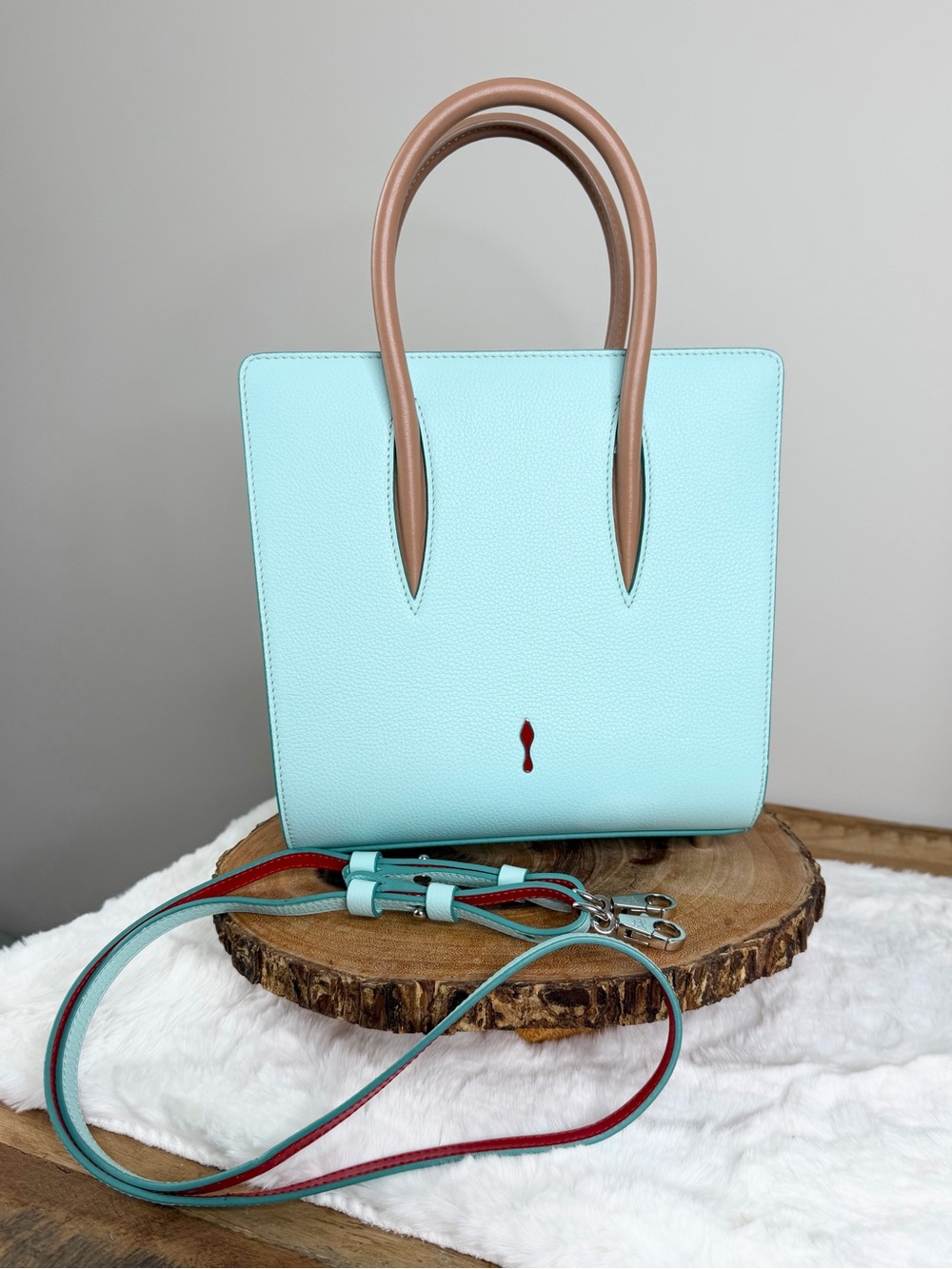 Christian Louboutin Small Paloma Handbag/Crossbody COA